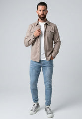 CAPO OVERSHIRT BEIGE