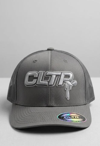 CLTR DRIP TRUCKER CAP GREY/ GREY