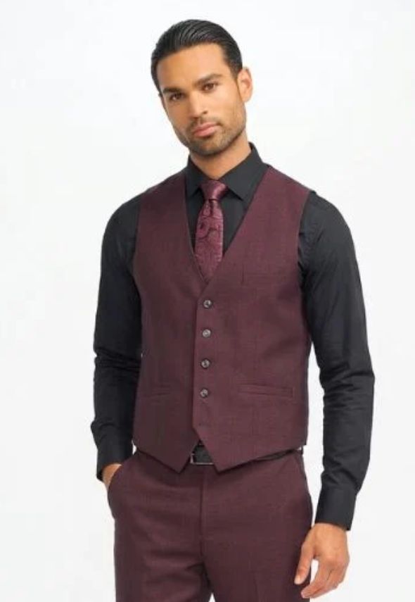 Cavani Caridi Wine Waistcoat