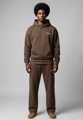 HAUS COUTURE 3 PIECE SIGNATURE TRACKSUIT BROWN