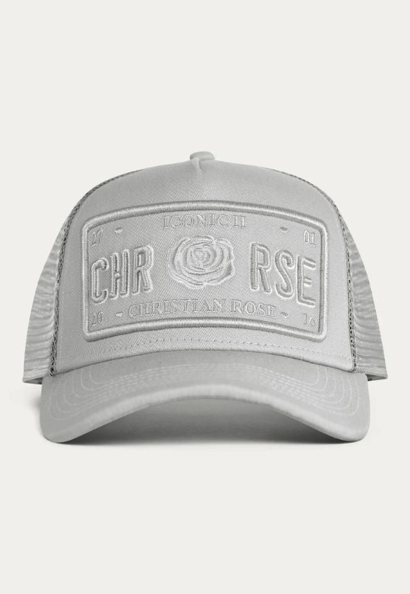 CHRISTIAN ROSE  ICONIC II ICE GREY