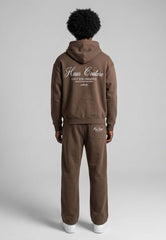 HAUS COUTURE 3 PIECE SIGNATURE TRACKSUIT BROWN