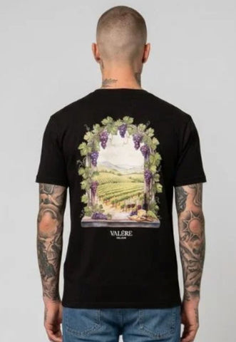 VALERE MILANO GRECO T-SHIRT BLACK