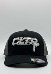 CLTR DRIP TRUCKER CAP BLACK/ BLACK