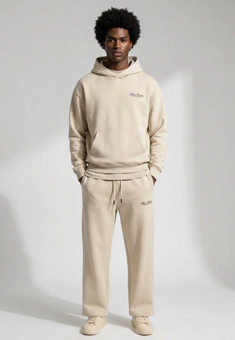 HAUS COUTURE 3 PIECE SIGNATURE TRACKSUIT BEIGE