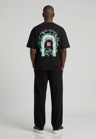 PAS DE MONACO ARCHE BLACK T-SHIRT