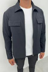 CAPO UTILITY JACKET CHARCOAL