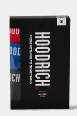 HOODRICH Stadium 3 Pack Boxers Red/Blue/Black