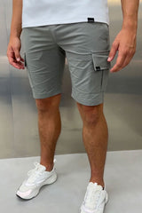 CAPO UTILITY CARGO SHORT LIGHT GREY