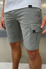 CAPO UTILITY CARGO SHORT LIGHT GREY