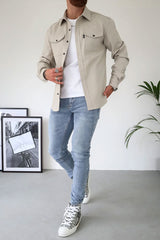 CAPO OVERSHIRT STONE