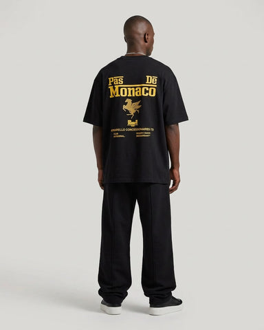 PAS DE MONACO CAVALIER T-SHIRT BLACK
