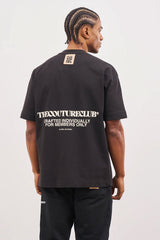 THE COUTURE CLUB COPYRIGHT HEAVYWEIGHT T-SHIRT BLACK
