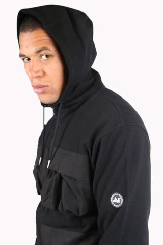 PEACEFUL HOOLIGAN DYLAN HOODIE BLACK