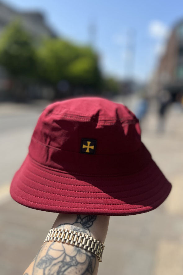 Terrace Cult Bucket Hat Burgandy