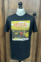 TERRACE CULT HULL CASUALS TEE BLACK