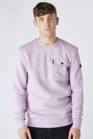 Terrace Cult Pocket Sweat :: Lilac