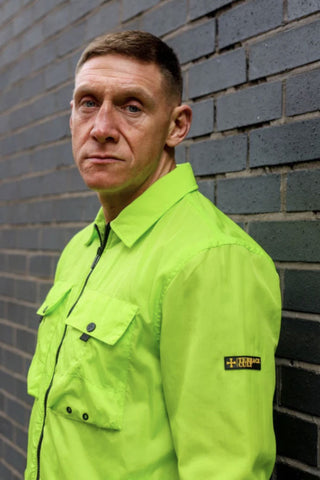 Terrace Cult Salvatore Overshirt :: Lime Green