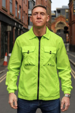 Terrace Cult Salvatore Overshirt :: Lime Green