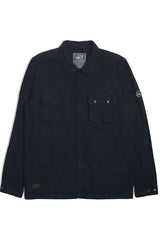 PEACEFUL HOOLIGAN LICHFIELD OVERSHIRT NAVY