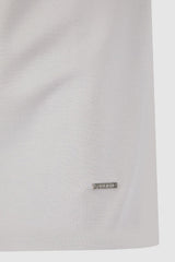 BELIER Premium Plain T-Shirt PEBBLE