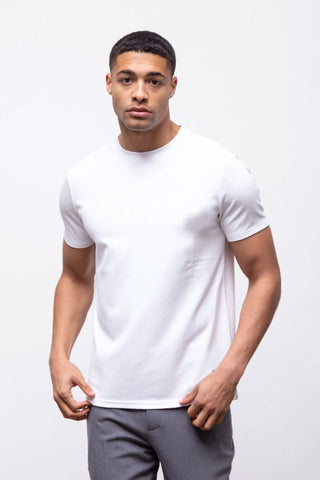 Belier Premium Plain T-shirt White