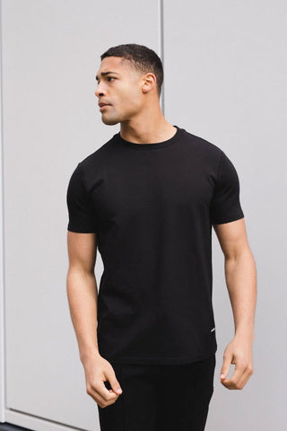 Belier Premium Plain T-shirt Black
