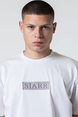 SIARR BLOCK TEE – WHITE/GREY