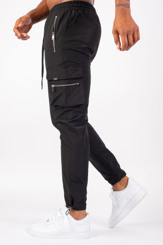 SIAAR LUXE CARGO PANT- BLACK