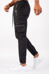 SIAAR LUXE CARGO PANT- BLACK