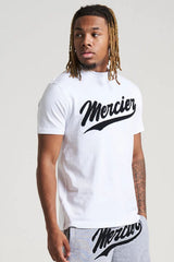 Mercier White Mercier Baseball Tshirt