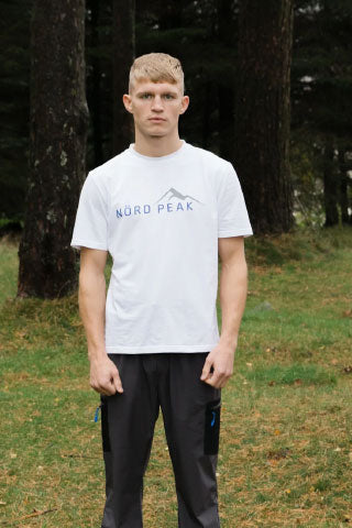 Nord Peak Mount T-shirt White
